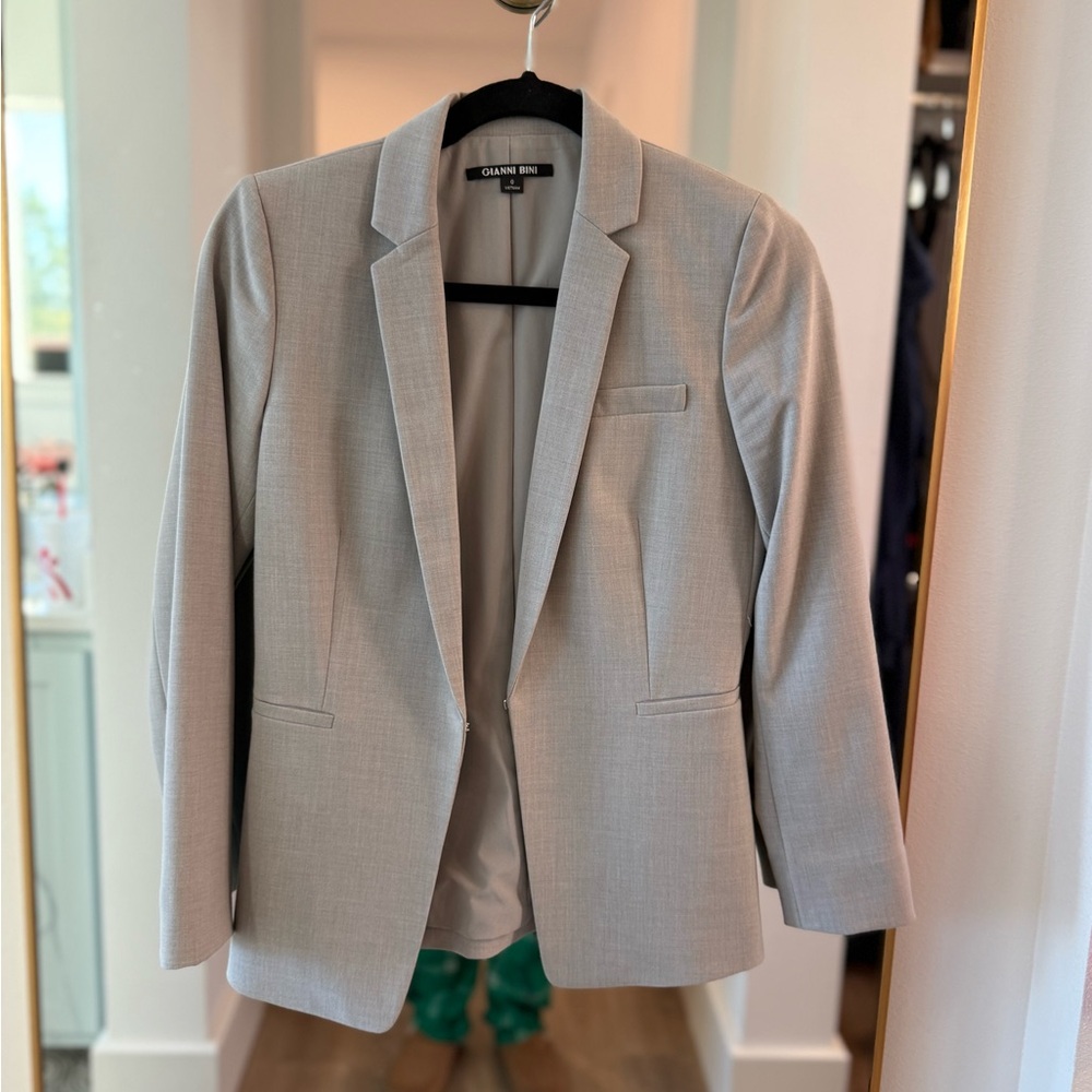 Gianni Bini Light Gray Blazer